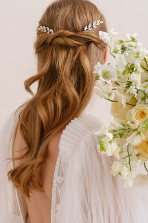 PICS A CHIGNON STRASS<BR>Ange (lot de 2)