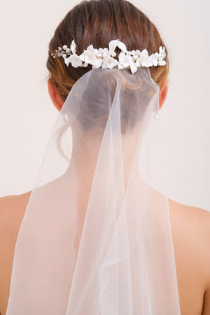ACCESSOIRE CHEVEUX MARIAGE FLEURI<BR>Juliette (lot de 2)
