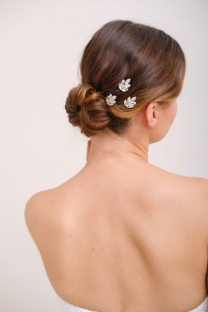 PICS A CHIGNON MARIEE<BR>EVE (lot de 6 pics)