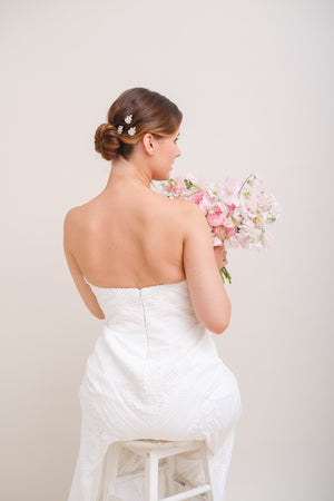 PICS A CHIGNON MARIEE<BR>EVE (lot de 6 pics)