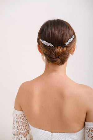 PEIGNE POUR MARIEE<BR>Caroline (lot de 1 ou 2 peignes)