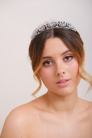 DIADEME DE MARIAGE<BR>Angèle