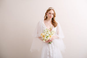 COURONNE DE FLEURS MARIEE<BR>Perrine