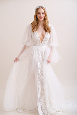 COURONNE DE MARIAGE<BR>Aurore