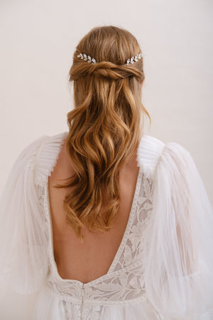 PICS A CHIGNON STRASS<BR>Ange (lot de 2)