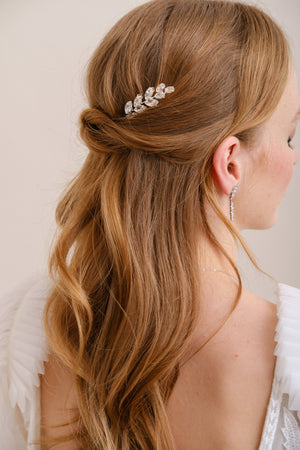 PICS A CHIGNON STRASS<BR>Ange (lot de 2)