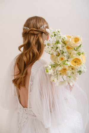 PICS A CHIGNON STRASS<BR>Ange (lot de 2)