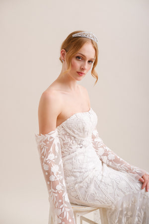 COURONNE MARIEE<BR>Justine