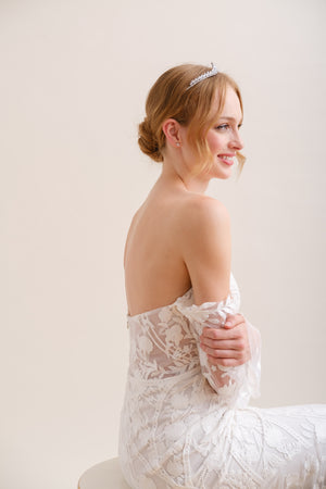 DIADEME MARIEE DISCRET<BR>Lou