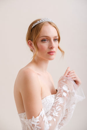 DIADEME MARIAGE SCINTILLANT<BR>Laure