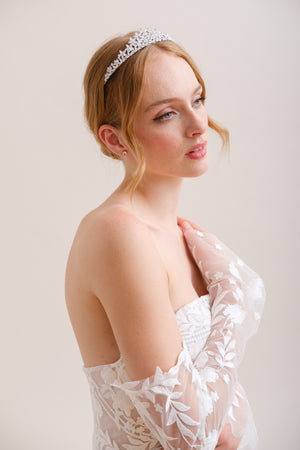 DIADEME MARIAGE SCINTILLANT<BR>Laure