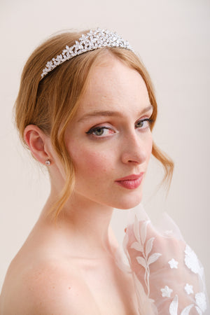 DIADEME MARIAGE SCINTILLANT<BR>Laure