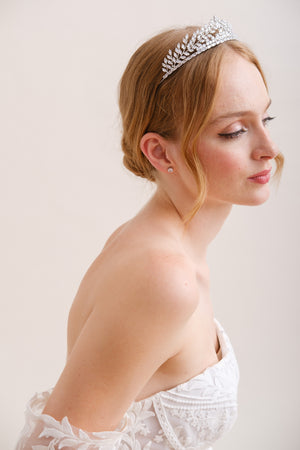 DIADEME MARIÉE<BR>Charlotte