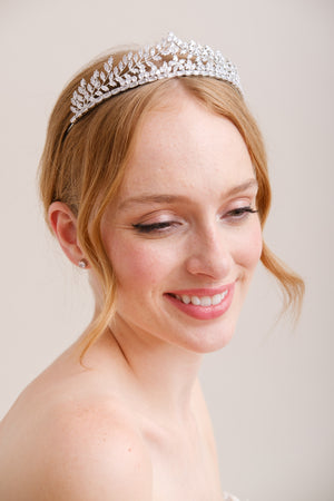DIADEME MARIÉE<BR>Charlotte
