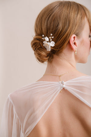 PICS A CHIGNON MARIAGE<BR>Flora (lot de 3 pics)