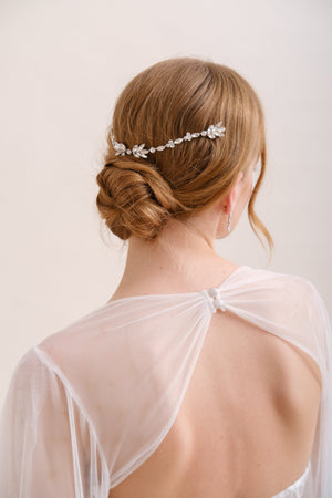 HEADBAND MARIAGE STRASS <BR>Alicia