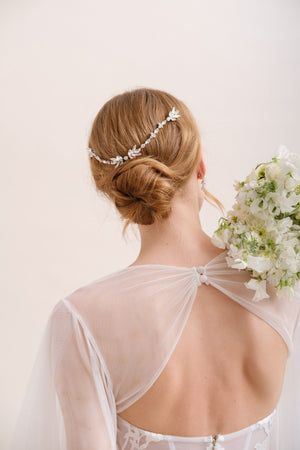 HEADBAND MARIAGE STRASS <BR>Alicia