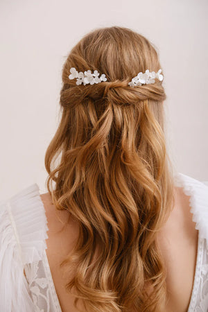 CLIP CHEVEUX MARIEE<BR>Iris