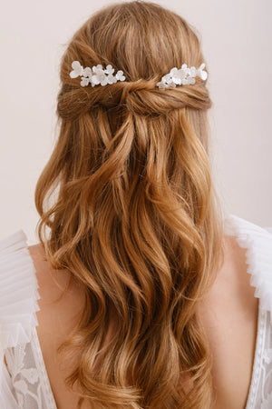 CLIP CHEVEUX MARIEE<BR>Iris