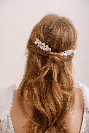 CLIP CHEVEUX MARIEE<BR>Iris