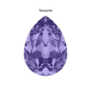 BOUCLES SWAROVSKI - A PERSONNALISER<BR>Louise Or rose