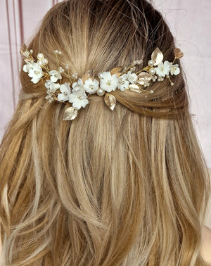 PEIGNE FLEURI<BR>Fleur