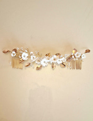 PEIGNE FLEURI<BR>Fleur