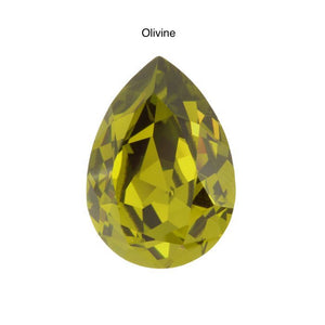 BOUCLES SWAROVSKI - A PERSONNALISER<BR>Louise Or