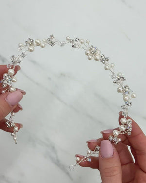 BIJOUX POUR CHEVEUX<BR>Pretty Or rose