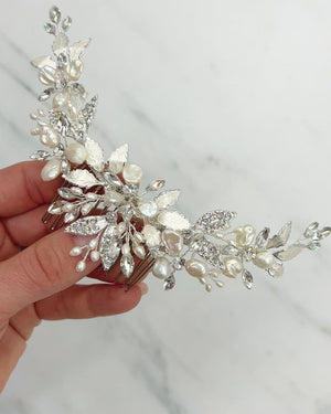 BIJOUX CHEVEUX MARIÉE<BR>Aviana