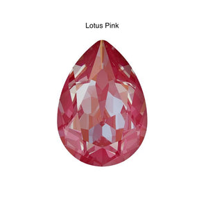 BOUCLES SWAROVSKI - A PERSONNALISER<BR>Louise Or rose