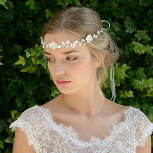 HEADBAND CHEVEUX MARIAGE<BR>Celestia - MP Paris
