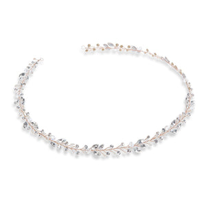 HEADBAND BIJOUX<BR>Dream Rose - MP Paris