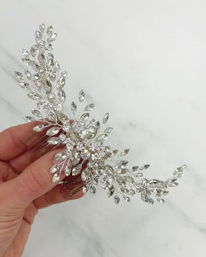 ACCESSOIRE POUR MARIAGE CHEVEUX<BR>Anastasia Opalin