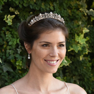 TIARE SWAROVSKI<BR>Elizabeth Or rose - MP Paris