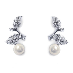 BOUCLES D'OREILLES PERLE MARIAGE<BR>Aphrodite - MP Paris