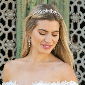 Accessoire cheveux mariée Clementine - Diadème Collection