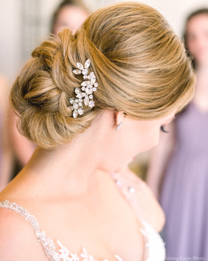 PEIGNE DE MARIEES STRASS<BR>Monica