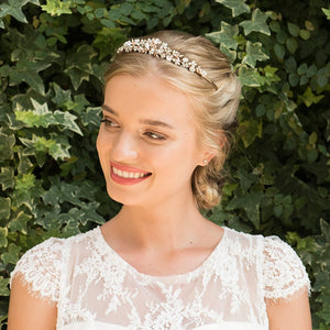 Couronne de princesse<br>Melody Or rose - MP Paris