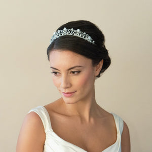 DIADÈME MARIAGE SWAROVSKI<BR>Elizabeth - MP Paris