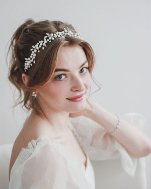 HEADBAND CHEVEUX<BR>Emmy Pearl