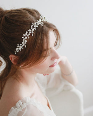 HEADBAND CHEVEUX<BR>Emmy Pearl
