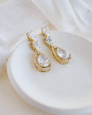 BOUCLES D OREILLES MARIÉE<BR>Tara