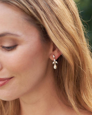 BOUCLES D OREILLES MARIÉE<BR>Olivia