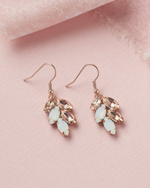 BOUCLES D'OREILLES DEMOISELLES D'HONNEUR<BR>Petite Leaf