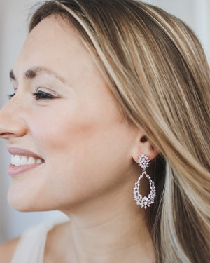 BOUCLES D OREILLES MARIÉE<BR>Rachel