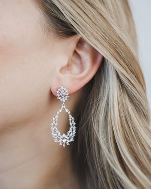 BOUCLES D OREILLES MARIÉE<BR>Rachel