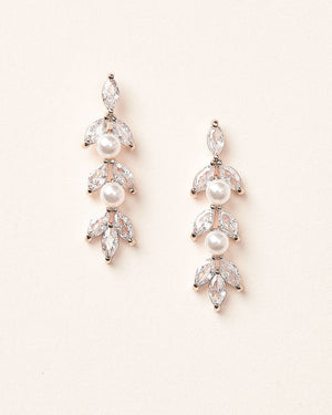 BOUCLES D OREILLES MARIÉE<BR>Sydney Pearl