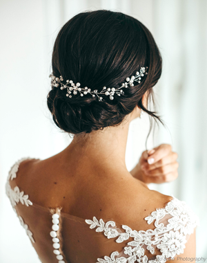 BIJOUX POUR CHEVEUX<BR>Pretty Or rose