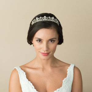 COURONNE DE MARIAGE SWAROVSKI<BR>Elizabeth Or - MP Paris